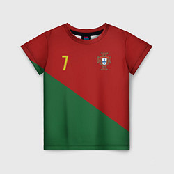 Детская футболка Роналду сборная Португалии