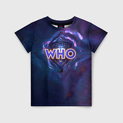 Детская футболка Новый Доктор Кто