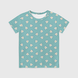 Детская футболка Цветок мелкий скетч
