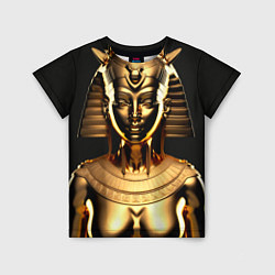 Детская футболка Египетская царица - Золотой бюст