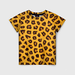 Детская футболка Текстура леопарда