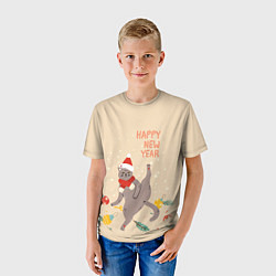 Футболка детская Хоба, цвет: 3D-принт — фото 2