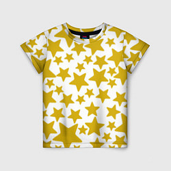 Детская футболка Жёлтые звезды