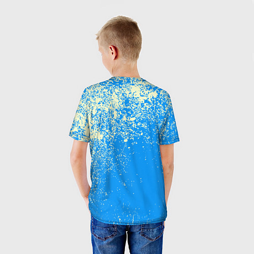 Детская футболка Гранж - порезы монстра / 3D-принт – фото 4