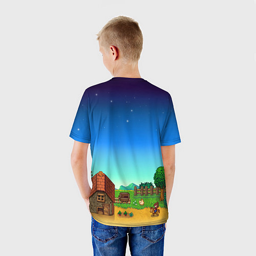 Детская футболка Мой дом в Stardew Valley / 3D-принт – фото 4