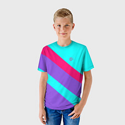 Футболка детская Аля восьмидесятые FIRM, цвет: 3D-принт — фото 2