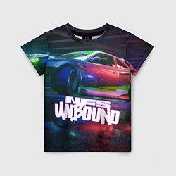 Детская футболка NFS unbound nissan drift