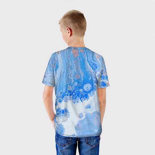Детская футболка Водяной заяц / 3D-принт – фото 4