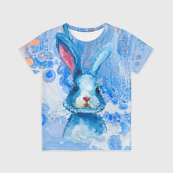 Детская футболка Водяной заяц