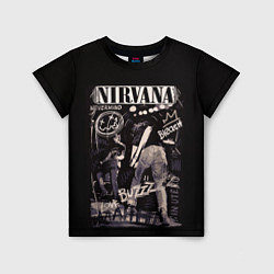 Детская футболка Nirvana bleach