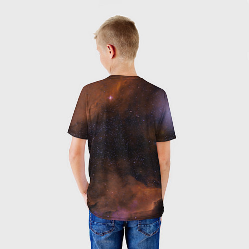 Детская футболка Космос и множество звёзды / 3D-принт – фото 4