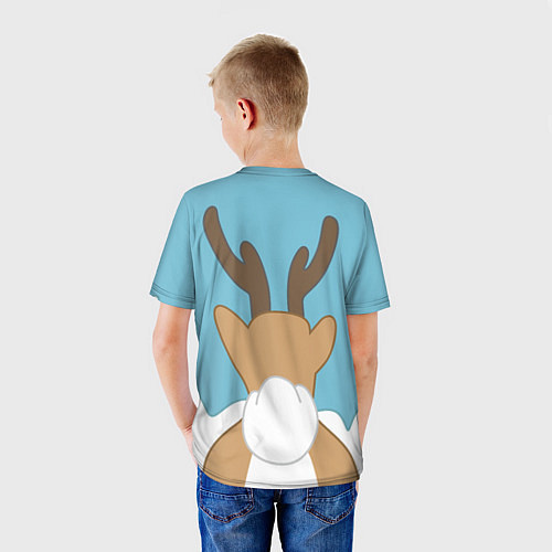 Детская футболка Олень Джерри / 3D-принт – фото 4