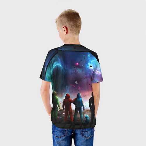 Детская футболка Амонг ас / 3D-принт – фото 4