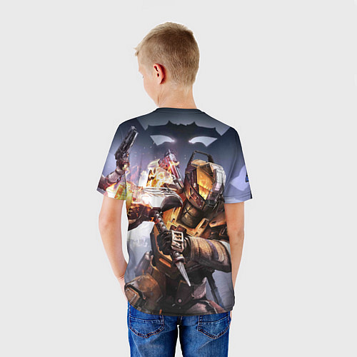 Детская футболка Destiny воин / 3D-принт – фото 4