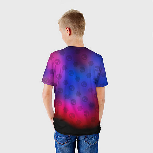 Детская футболка Честер Бравл старс / 3D-принт – фото 4