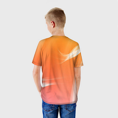 Детская футболка Енот бандит в маске / 3D-принт – фото 4