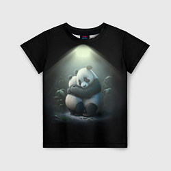 Детская футболка Панды обнимаются