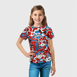 Футболка детская Старая добрая Англия, цвет: 3D-принт — фото 2
