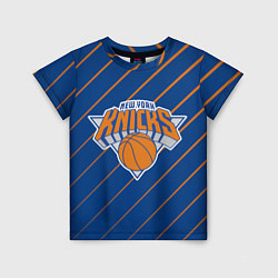 Футболка детская Нью-Йорк Никс - НБА, цвет: 3D-принт
