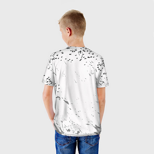 Детская футболка Воинственная сова / 3D-принт – фото 4