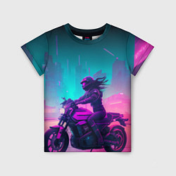 Детская футболка Cyberpunk moto