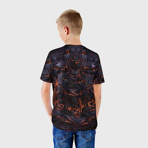 Детская футболка Нейросеть - создание человека / 3D-принт – фото 4