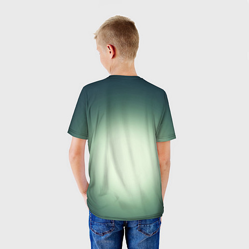 Детская футболка Уэнсдэй с пираньями / 3D-принт – фото 4