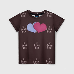Детская футболка Two hearts