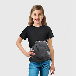 Футболка детская Suga BTS, цвет: 3D-принт — фото 2