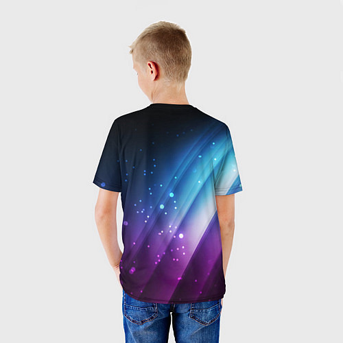 Детская футболка Бесконечность цвета / 3D-принт – фото 4