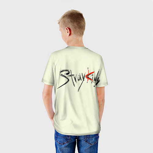 Детская футболка Лидер группы стрей кидс / 3D-принт – фото 4