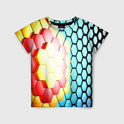 Детская футболка Shape abstract color