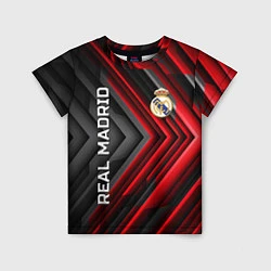 Футболка детская Real Madrid art, цвет: 3D-принт