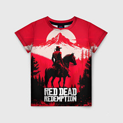 Детская футболка Red Dead Redemption, mountain