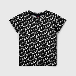 Детская футболка B A P black n white pattern