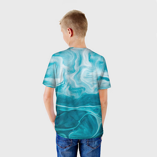 Детская футболка Морской бриз / 3D-принт – фото 4