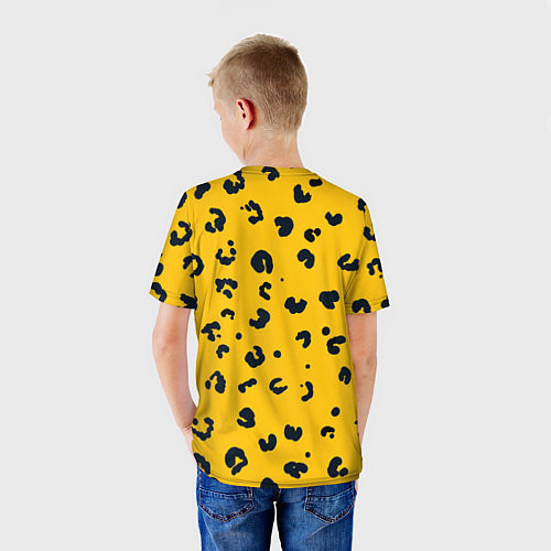 Детская футболка Леопардик / 3D-принт – фото 4