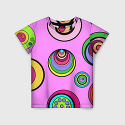 Детская футболка Разноцветные круги