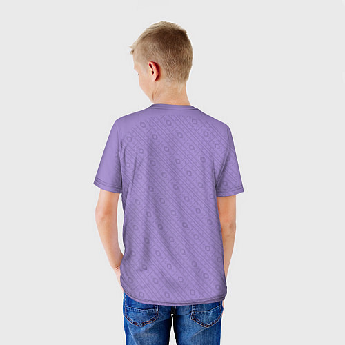 Детская футболка Аль Наср форма четвертая / 3D-принт – фото 4