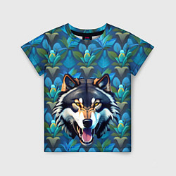 Детская футболка Волк из джунглей