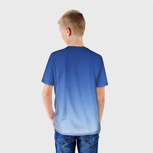 Детская футболка Морпех-енот / 3D-принт – фото 4