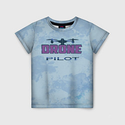 Детская футболка Drone pilot 2 0