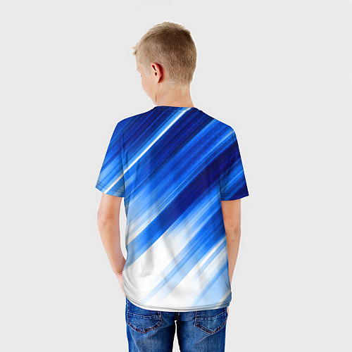 Детская футболка Blue Breeze / 3D-принт – фото 4