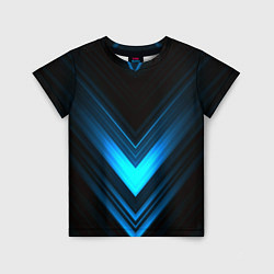 Футболка детская Neon geometry stripes, цвет: 3D-принт