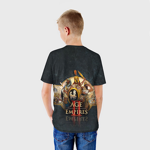 Детская футболка Age of Empires Эпоха империй / 3D-принт – фото 4