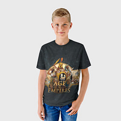 Футболка детская Age of Empires Эпоха империй, цвет: 3D-принт — фото 2