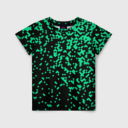 Детская футболка Авангардный пиксельный паттерн