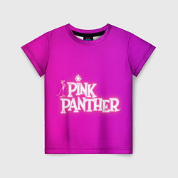 Футболка детская Pink panther, цвет: 3D-принт
