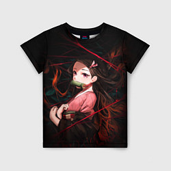Детская футболка Nezuko Demon Slayer art
