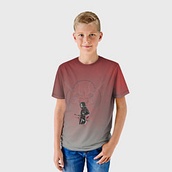 Футболка детская Geisha X samurai, цвет: 3D-принт — фото 2